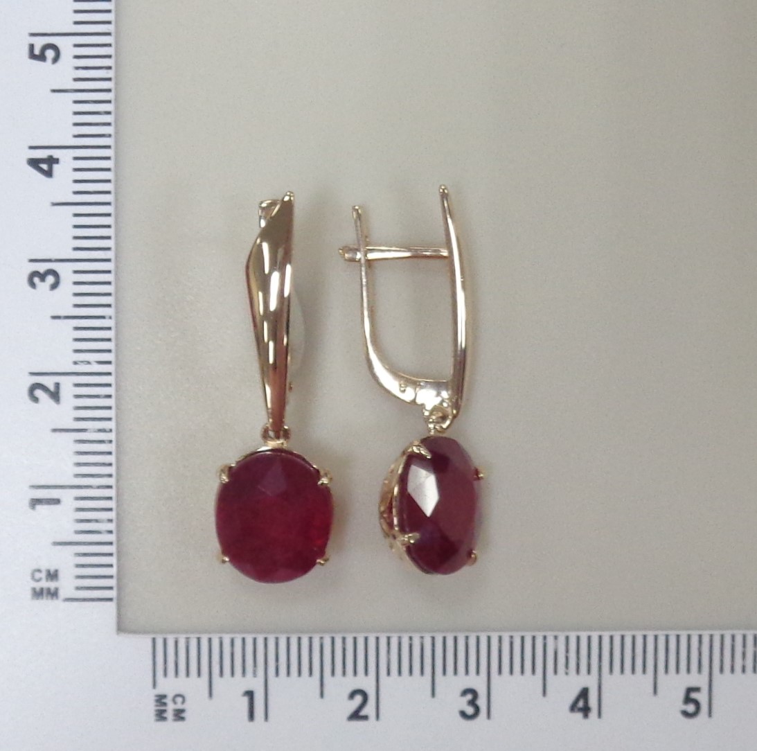 10511-001240 Серьги (Au 585)